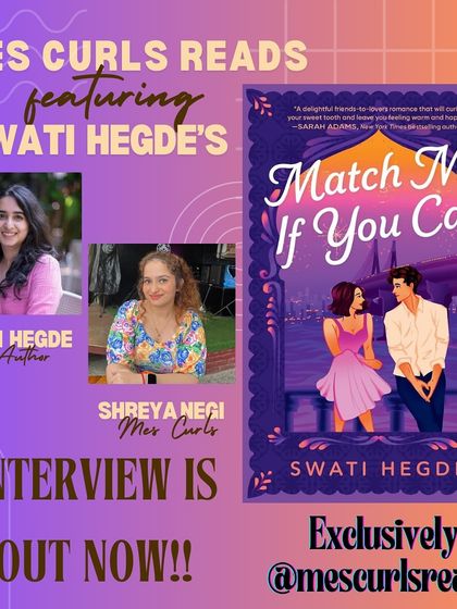 An announcement for an exclusive interview feature. I'm always excited to share more about my writing process and my books.