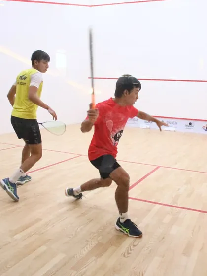 A dynamic shot from the semi-finals of the GSC Open. Our events are filled with high-stakes action from the early rounds right through to the finals.