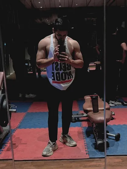 Legends are born in the valley of struggle. A mirror selfie reflecting on the hard work that goes into every session.