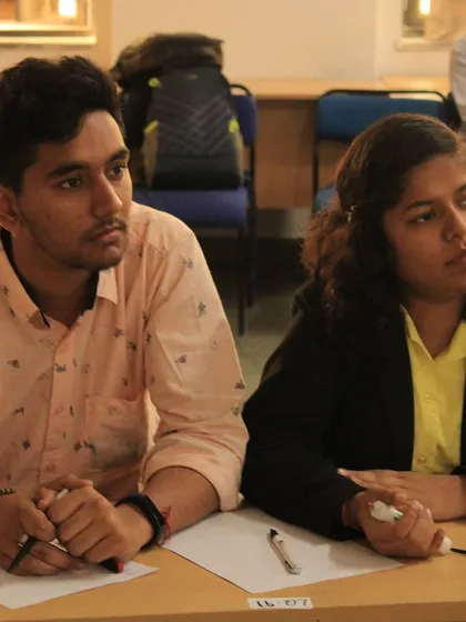 From pro bono cases to High Court petitions, collaboration is key. This picture captures a moment of focus with a partner during our journey from law faculty to the courtrooms.