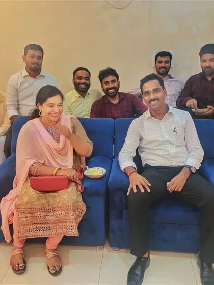 I was honored to host the birthday celebration for Shivamogga's Tahsildar, Mr. Pradeep, and his friends at my party hub.