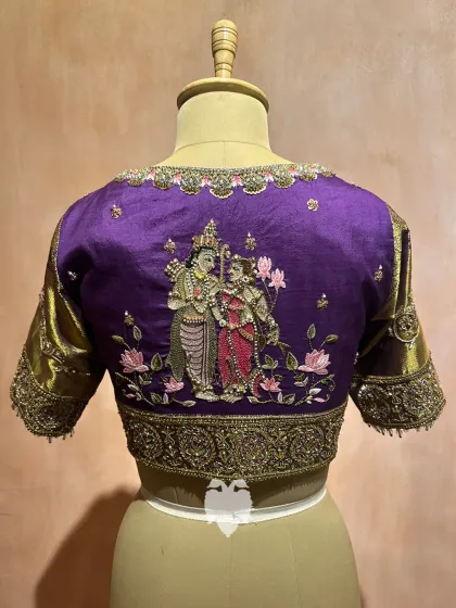 Blouse House by Mahitha Prasad - Custom Blouse Design & Embroidery The Katha Collection: Stories in Silk photo 13