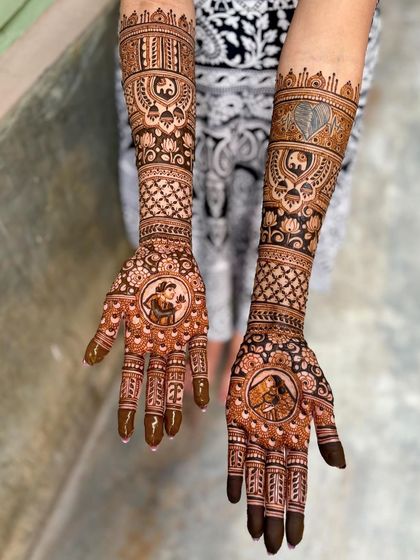 Mitali - Bridal Mehendi Custom Story & Portrait Mehendi photo 59