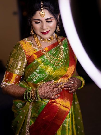 Shrutha - Special Occasion & Media Makeup South Indian Bridal Elegance photo 42