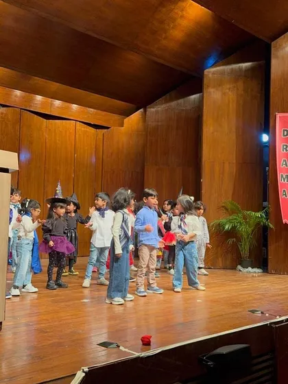 A group of young witches and wizards cast a spell on the audience in this magical performance.