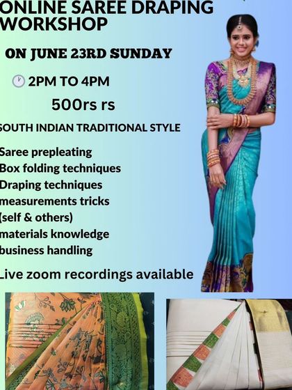 This workshop provided live zoom recordings for 7 days, giving students ample time to practice.