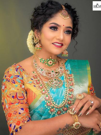 Kiran Bridal Jewelry - Bridal Jewelry Rental Traditional South Indian Bridal Sets photo 11