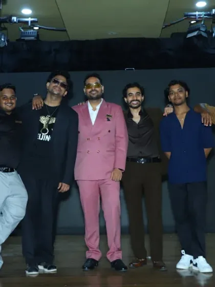 The men of the Dhwani team, who bring immense energy and dedication to every aspect of our institution.