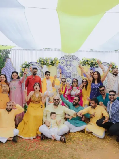 Flinters Management - Full Wedding Planning Vibrant Haldi & Mehendi Ceremonies photo 16