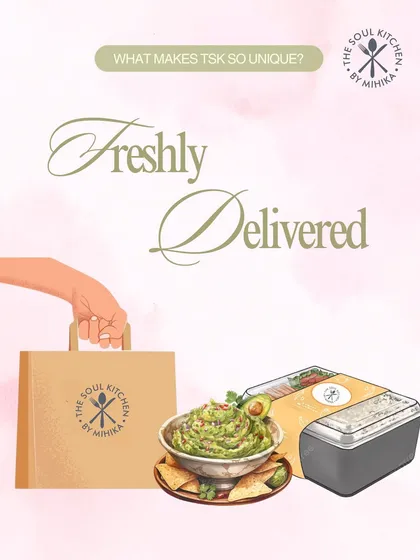 My service is built on the perfect blend of freshness, quality, and love, freshly delivered to your door.