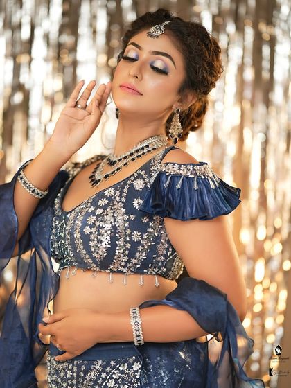 Sushma Manjunath - Bridal & Event Makeup and Styling Glamorous Reception & Party Styles photo 34