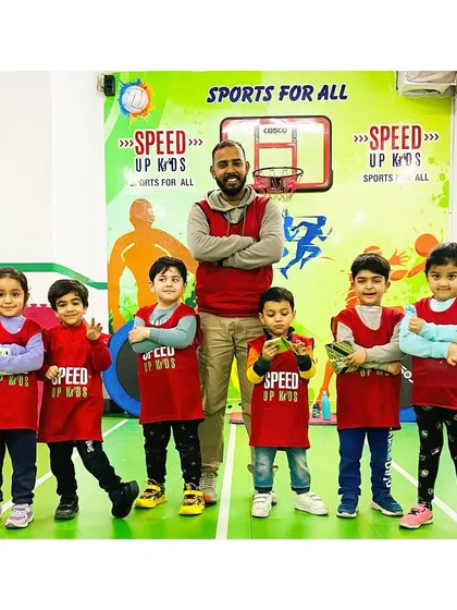 A coach and his team. We believe in leading by example and being a part of the team's journey.