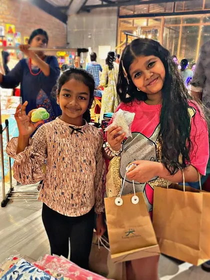 I was so tired by the end of a long day at my stall, but these two cuties made my day. Their excitement over the shapes, colours, and smells of the bath bombs was just priceless. It’s moments like these that make all the hard work worth it.