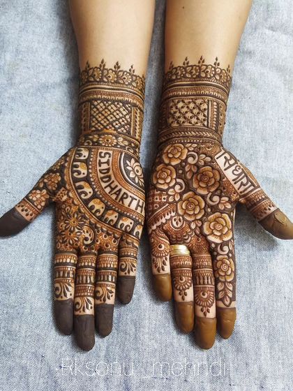 Sonu - Bridal & Wedding Mehndi Portrait & Storytelling Mehndi photo 34