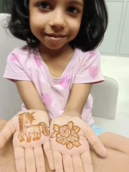 Creating fun designs for kids is always a joy. This little princess wanted a unicorn, and I was so happy to create this cute and magical design for her.