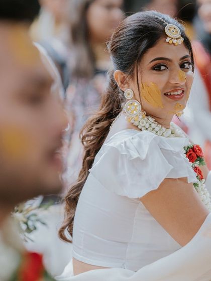 The Tales of Tradition - Wedding Planning & Design Sun-Kissed Haldi Ceremonies photo 94