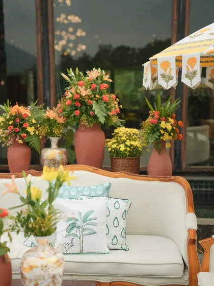 Vibrant Haldi & Mehendi Functions photo 23