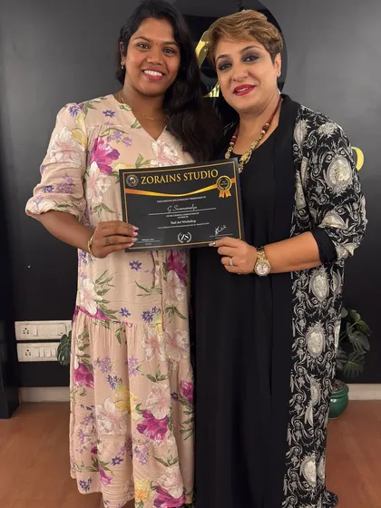 Building the nail industry one skilled artist at a time. Congratulations to another graduate on her success.
