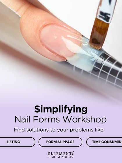 Are you dealing with lifting or form slippage? My Simplifying Nail Forms Workshop is designed to teach you time-saving tricks for creating perfect extensions without the frustration.