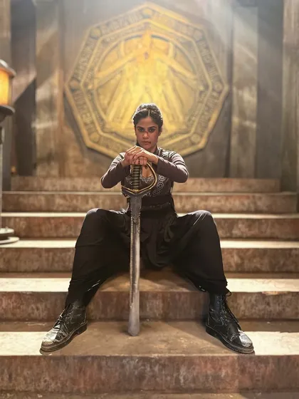 Creating the character of Moksha for the Netflix series 'Mandala Murders' was an intense and creative process. This look is dark, twisted, and central to the story.