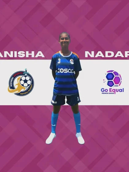 Our academy player Anisha Nadar has been selected by Kickstart FC for their residential academy on a scholarship, a proud moment for us.