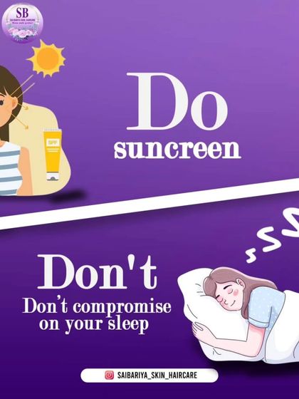 Another essential winter tip: Do wear sunscreen even in winter, as UV rays are still present. And Don't compromise on your sleep, as this is when your skin repairs itself.
