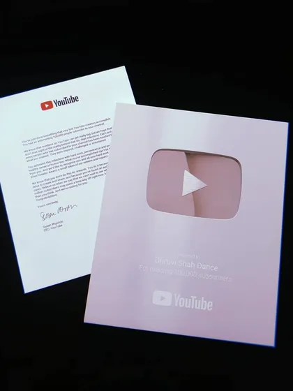 It's official. We are a family of over 100,000 on YouTube. This Silver Play Button is a dream come true and it’s all thanks to every single one of you who joins my workouts. This motivates me to keep creating fun dance fitness content for you.