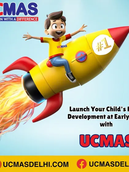 Launch your child's brain development at an early age with UCMAS. Our program provides the stimulation needed to build a strong foundation for lifelong learning and cognitive health.