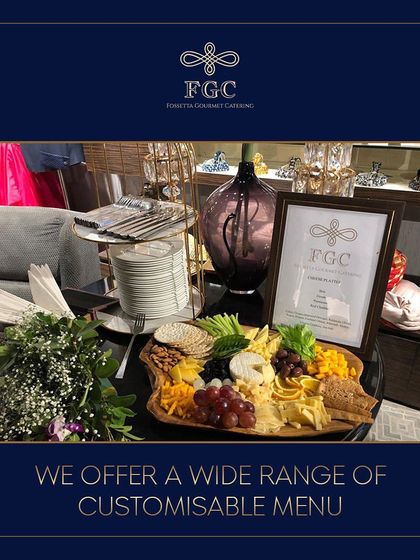 Fossetta Gourmet Catering - Wedding Catering Elegant Setup & Presentation photo 8