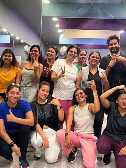 This is how we beat the Monday blues, with a high-energy dance fitness session that sets a positive tone for the week.