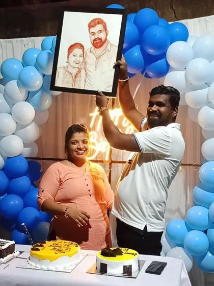 Sharan Ediga - Custom Portrait Art From My Studio to Your Home photo 4