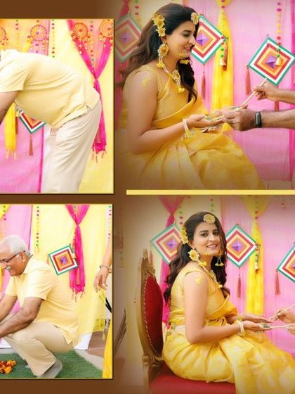 Vibrant Haldi & Mehndi photo 22