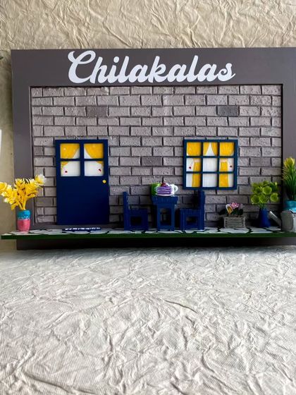 Neetikriti - Hand-Painted Home Decor & Personalized Gifts Miniature Diorama Nameplates photo 18