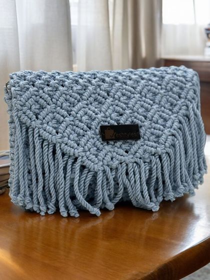 Eshtyles - Handcrafted Macrame Bags & Accessories Boho-Chic Sling Bags photo 6