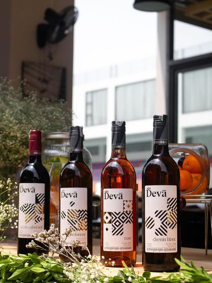 A selection of the beautiful Deva wines from SDU Winery that we featured at our Wine Picnic.