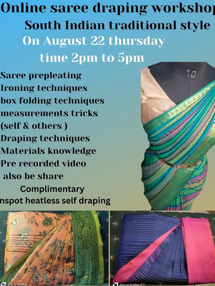 This workshop included onspot heatless self-draping as a complimentary technique.