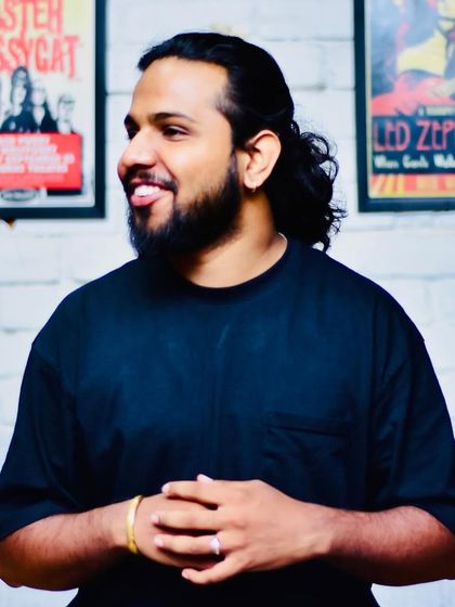 These shots capture me in my element, from different angles and at various events. Each one is a glimpse into my life as a music maker, focused on the craft and connecting with the crowd.