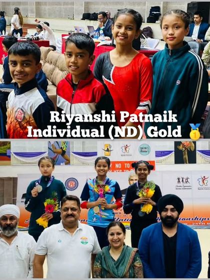 More moments of triumph from various competitions, showcasing our gymnasts with their medals, trophies, and proud coaches.
