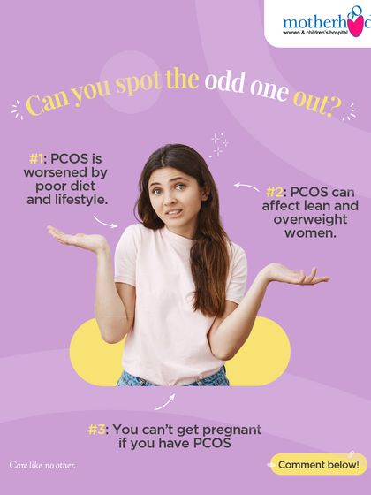 Let's clear up the confusion around PCOS. While diet and lifestyle play a role, it's a myth that you can't get pregnant with PCOS. With the right medical support and management, many women with PCOS conceive and have healthy pregnancies.