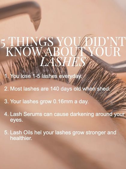 I believe in educating my clients so they can take the best care of their lashes. These are a few facts I wish everyone knew, especially about how some serums can darken your skin and why lash oils are a great alternative for healthy growth.