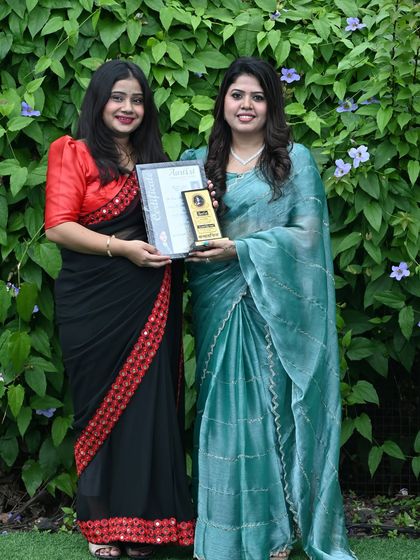Celebrating the achievement of another graduate from my Panvel academy. Her dedication throughout the course was inspiring, and I am confident she will go on to do amazing things in the makeup industry.