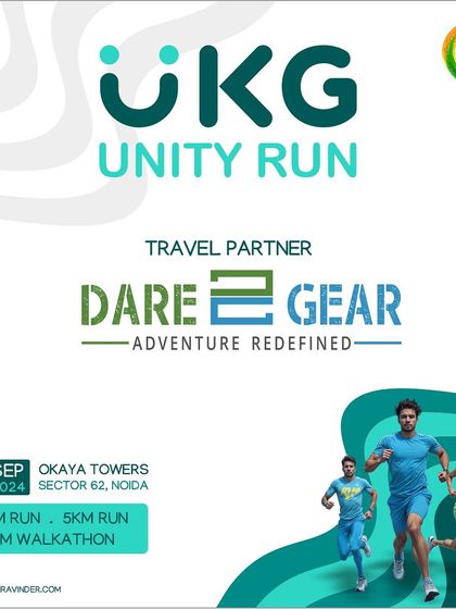 Dare2Gear is our official Travel Partner for the UKG Unity Run, redefining adventure.