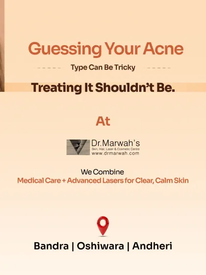 Guessing your acne type can be tricky, but treating it shouldn't be a matter of guesswork. At our clinics, we combine precise medical diagnosis with advanced laser therapies to create a customized plan for clear, calm skin.