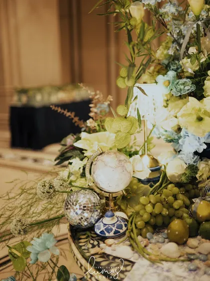 Decor that is not just pretty, but deeply personal. For this 80th birthday, every detail from the indigo prints to the vintage car models was inspired by the life and passions of the man we were celebrating.