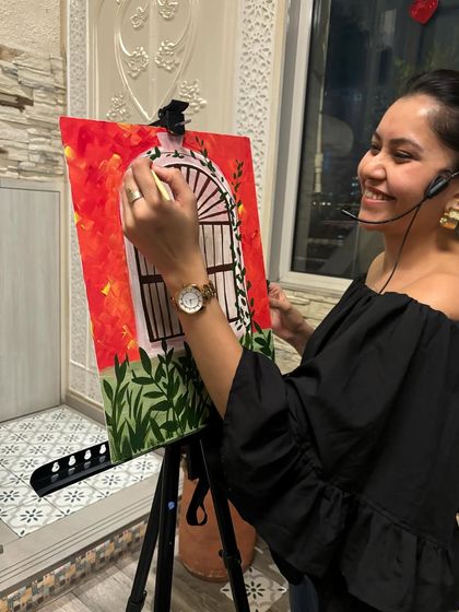 Nishka Mehta - Painting Workshops & Art Parties Creative Corporate Offsites photo 11