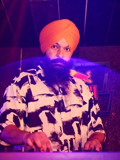 A moment behind the decks. I believe in staying strong and overcoming challenges, and I bring that focused energy to every set I play.