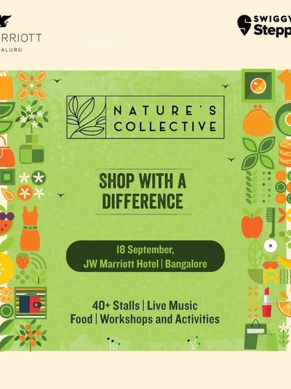 I was thrilled to be a part of the Nature's Collective market, an event that brings together sustainable brands, live music, and hands-on workshops.