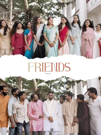 Engagements are also about celebrating with your closest friends. I always make sure to get fun group photos with the bride's and groom's friends.