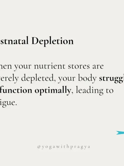 Pragya Bhatt - Therapeutic Yoga Postpartum Yoga: Gentle Recovery & Reconnection photo 15