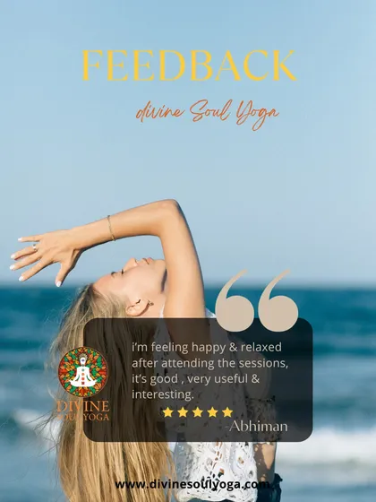 "I'm feeling happy & relaxed after attending the sessions, it's good, very useful & interesting." - Abhiman. We are thrilled that our sessions bring both relaxation and engagement.